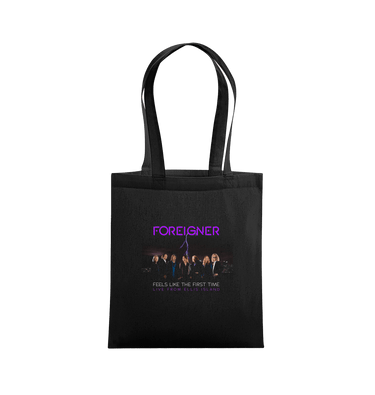 Black Printed Bag Front