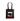 Black Printed Bag Front