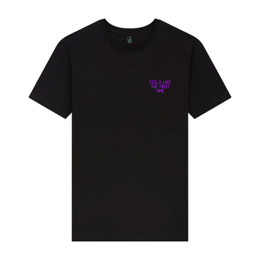 Foreigner: Feels Like The First Time - Black T-Shirt